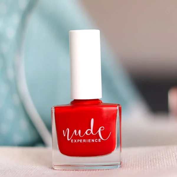 Vernis à ongles BIO-SOURCE rouge vif